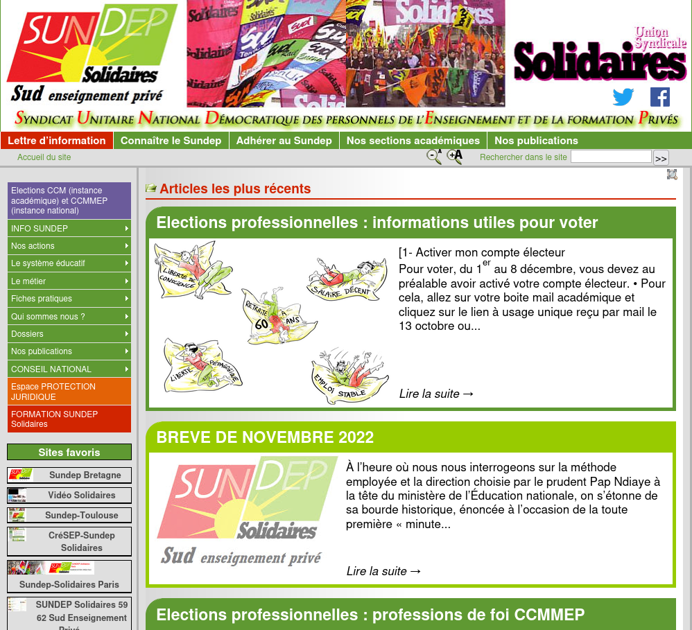 SUNDEP Solidaires